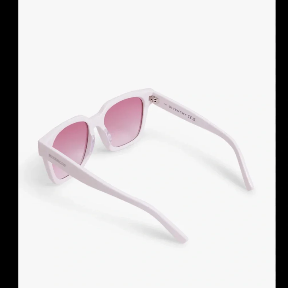 Givenchy White and Pink Sunglasses